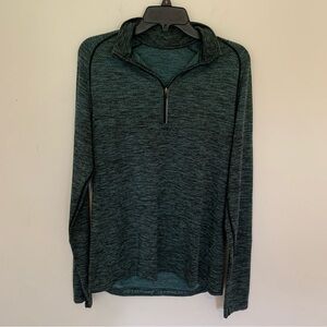 Men’s Lululemon Metal Vent Tech Half Zip Pullover Long Sleeve Size Large